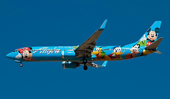 Boeing 737-990 (N318AS) - "Spirit of Disneyland II"