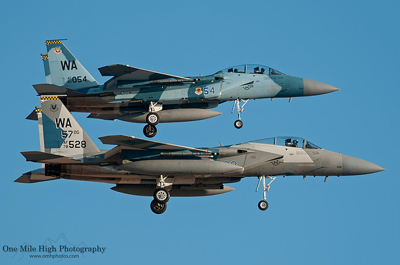 McDonnell Douglas F-15C/D Eagles (78-0528 & 80-0054)