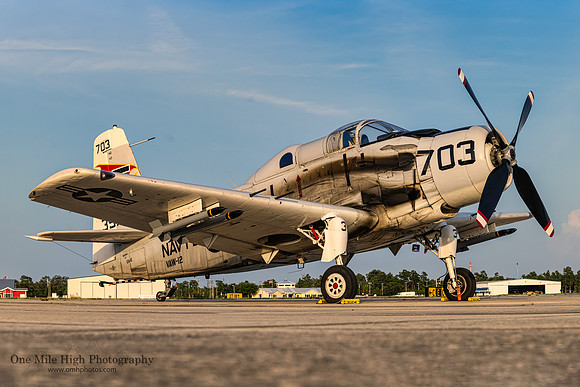 1955 Douglas EA-1E Skyraider (N65164) - Cavanaugh Flight Museum