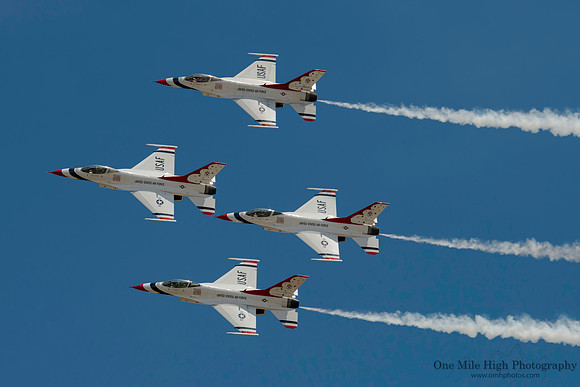USAF Thunderbirds - Diamond Formation