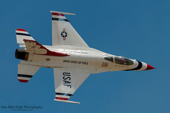 USAF Thunderbird #6 - Opposing Solo (Maj. Jason Curtis)