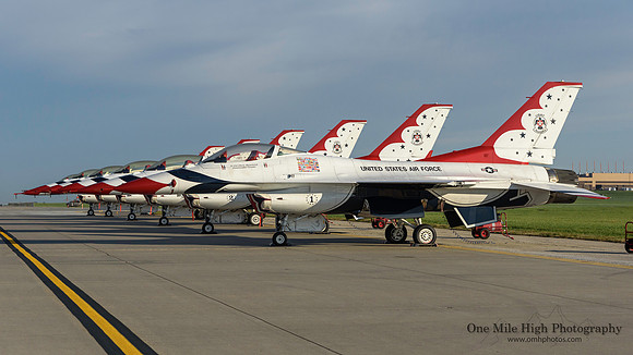 Lockheed F-16C Falcon - USAF Thunderbirds