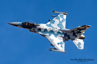 Lockheed F-16C-32-CF Falcon (87-0267) - "Blizzard Scheme"