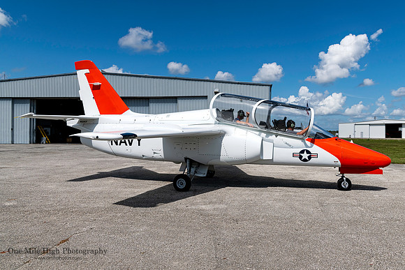 SIAI-Marchetti S.211 (N250CF) - Space Coast Regional Airport (KTIX)