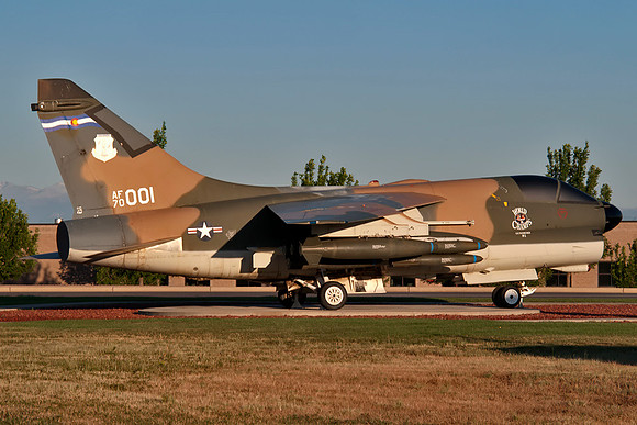 LTV A-7D Corsair II (70-1001) - Buckely AFB, CO