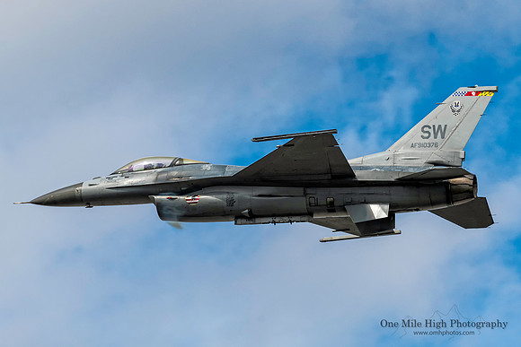 Lockheed F-16CM-50-CF Falcon (91-0376) - 77th Fighter Squadron