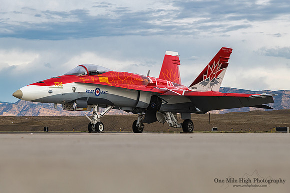 McDonnell Douglas CF-18 Hornet (188734) - RCAF Demo Team