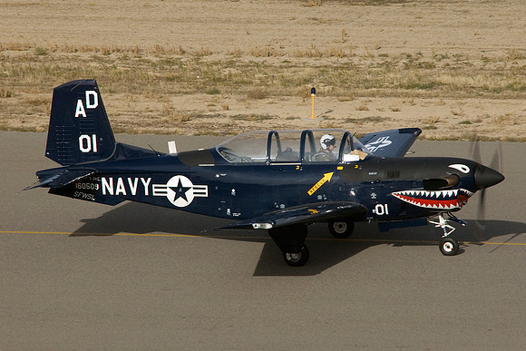 Beechcraft T-34C Mentor (160509) - VFA-101 Grim Reapers
