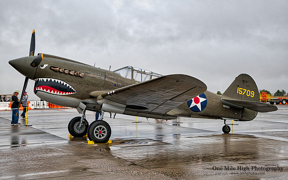 1941 Curtis Wright P-40E Warhawk (N2416X) - Texas Flying Legends Museum