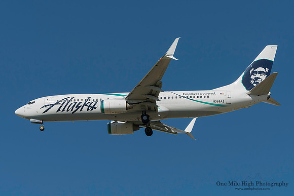 Boeing 737-890 (N568AS) - "Employee Empowered"