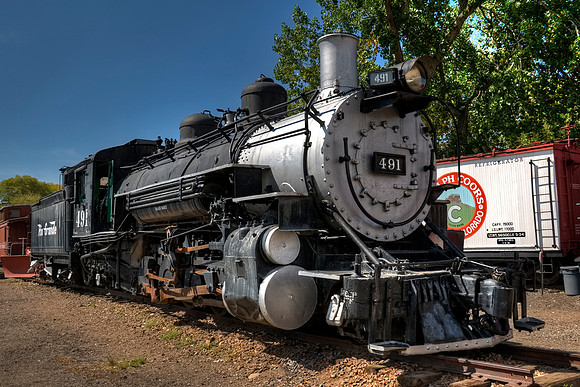 Rio Grande Steam Engine (No 491)